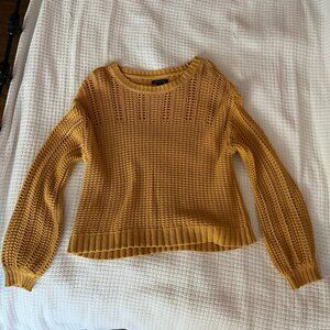 American Eagle Sweater Yellow Size Medium